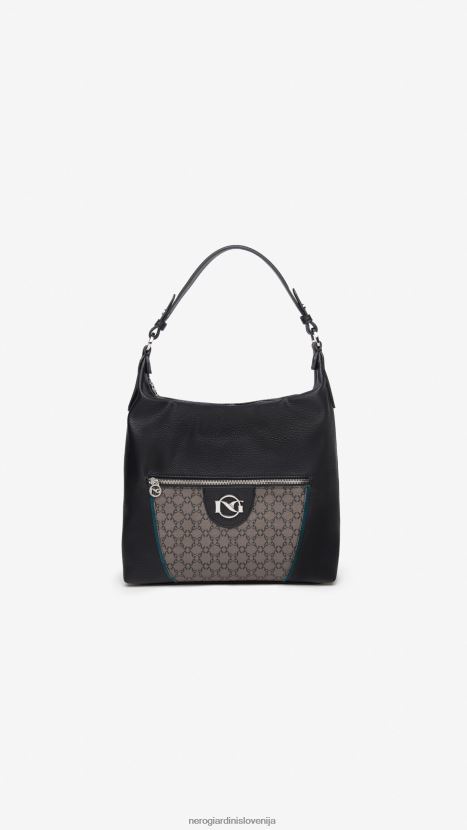 NeroGiardini ženske umetnost. i343561d torba za hobo iz tehničnega materiala nero 4JD860324