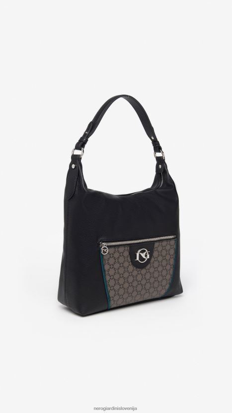 NeroGiardini ženske umetnost. i343561d torba za hobo iz tehničnega materiala nero 4JD860324